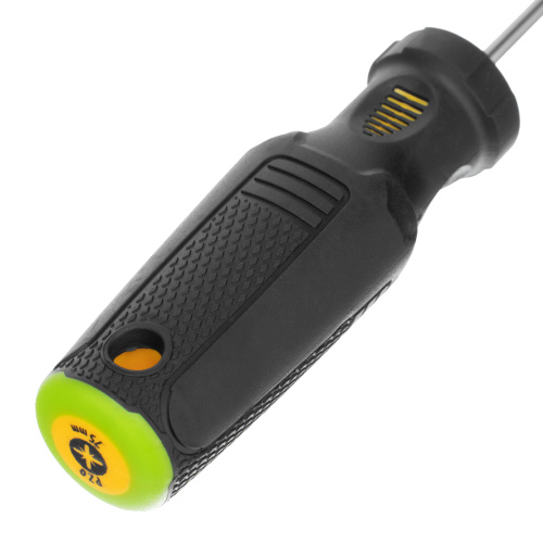 Отвертка PZ0x75 мм, CrV, трехкомпонентная рукоятка Denzel по ценам производителя в Краснодаре с доставкой по всей России