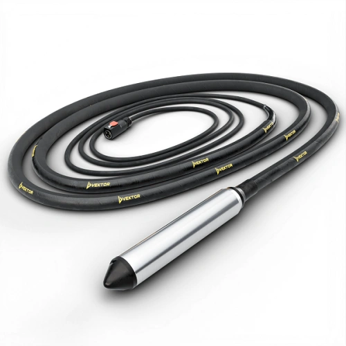 Высокочастотный глубинный вибратор без встроенного преобразователя 5 м Vektor EL 63 по ценам производителя в Краснодаре с доставкой по всей России