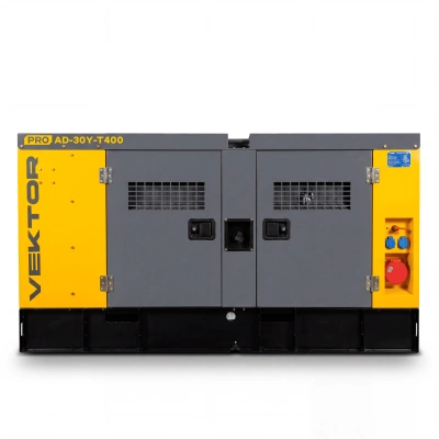 Дизельный генератор Vektor AD-30Y-T400 в шумозащитном кожухе с АВР по ценам производителя в Краснодаре с доставкой по всей России