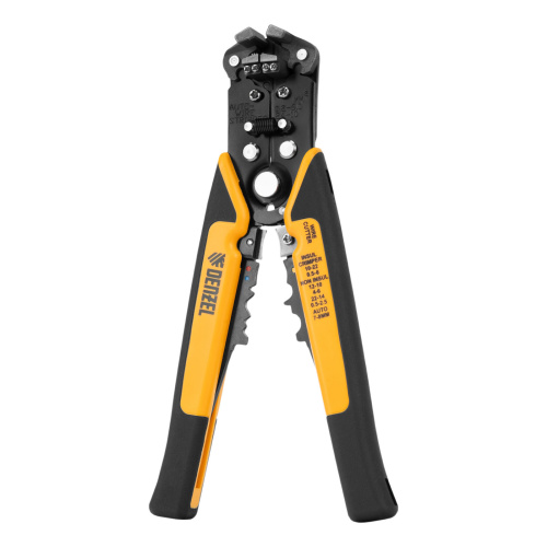 Щипцы для зачистки электропроводов 0,2-6 мм², функция обрезания проводов Denzel по ценам производителя в Краснодаре с доставкой по всей России