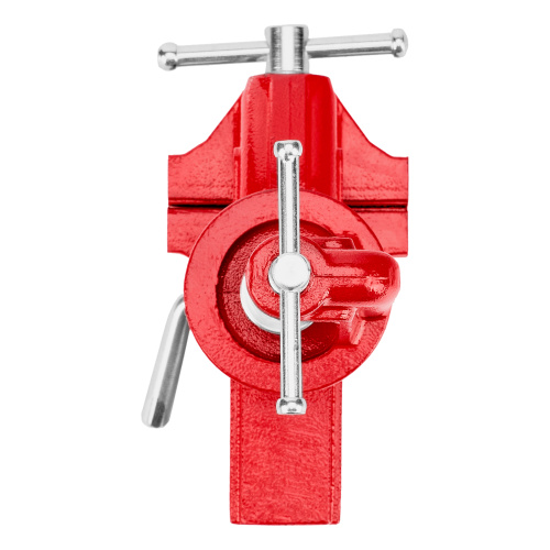 Тиски слесарные, 80 мм, настольные, поворотные, c наковальней MTX по ценам производителя в Краснодаре с доставкой по всей России