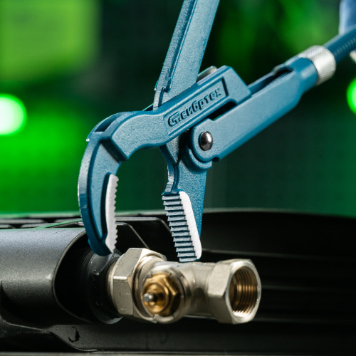 Ключ трубный рычажный №2, 1.5", литой, тип "B" Сибртех по ценам производителя в Краснодаре с доставкой по всей России