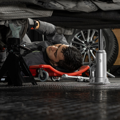 Домкрат гидравлический бутылочный, 3 т, высота подъема 194-372 мм Matrix по ценам производителя в Краснодаре с доставкой по всей России