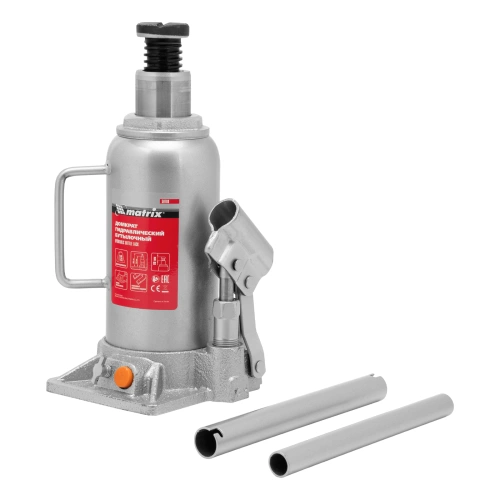 Домкрат гидравлический бутылочный, 12 т, h подъема 230-465 мм Matrix по ценам производителя в Краснодаре с доставкой по всей России