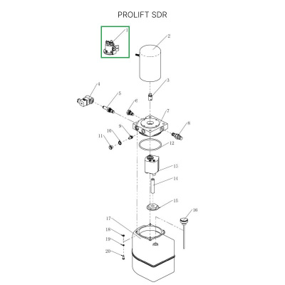 Контактор двигателя подъема 24В для штабелеров SDR/SDK, для тележек SK20 по ценам производителя в Краснодаре с доставкой по всей России