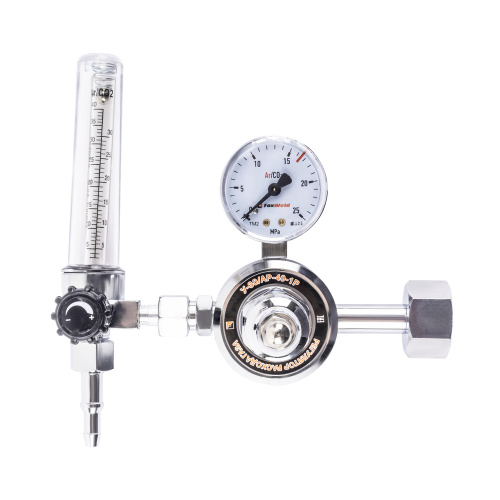 Регулятор расхода газа У-30/АР-40-1P (универсальный, 1 манометр, латунь) купить в Москве с доставкой по всей России | ProtosMarket.ru