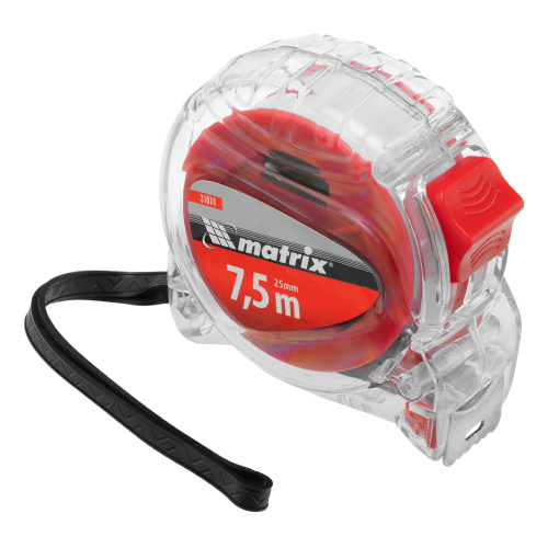 Рулетка Crystal,7,5 м х 25 мм,корпус из поликарбоната Matrix по ценам производителя в Краснодаре с доставкой по всей России