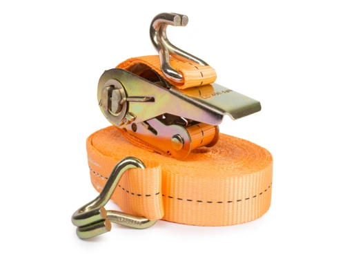 Ремень стяжной 0,4/0,8 т 8,5 м 25 мм с крюками по ценам производителя в Краснодаре с доставкой по всей России