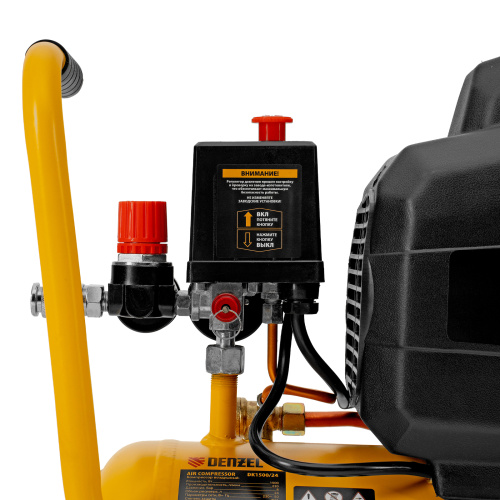 Компрессор воздушный DK1500/24, Х-PRO 1.5 кВт, 230 л/мин, 24 л Denzel по ценам производителя в Краснодаре с доставкой по всей России