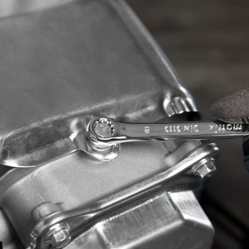 Набор ключей комбинированных, 6-22 мм, 12 шт, CrV, полированный хром Matrix по ценам производителя в Краснодаре с доставкой по всей России