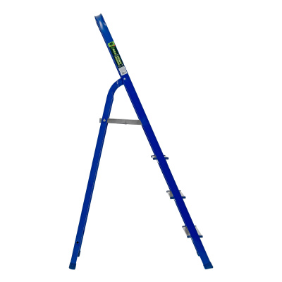 Стремянка, 4 ступени, стальной профиль, алюминиевые ступени Сибртех по ценам производителя в Краснодаре с доставкой по всей России