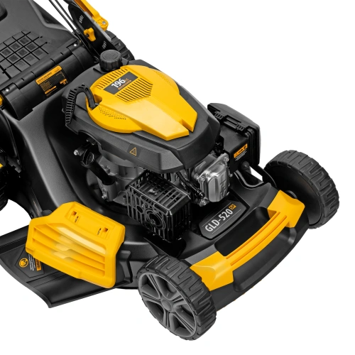 Газонокосилка бензиновая GLD-520SP, 196 куб.см, ширина 52 см, привод, 7 уровней,травосборник 60 л Denzel по ценам производителя в Краснодаре с доставкой по всей России