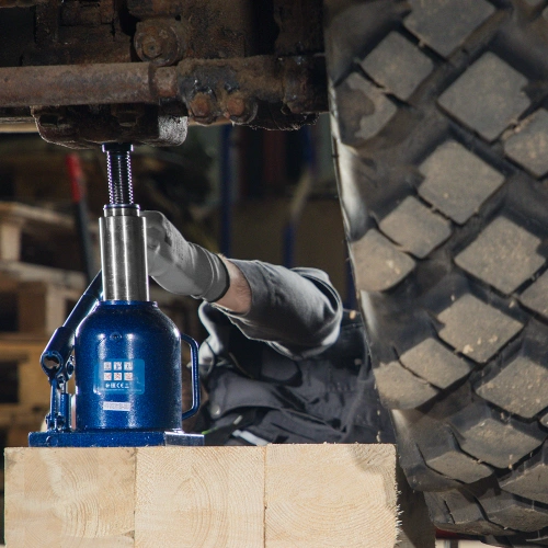 Домкрат гидравлический бутылочный телескопический, 10 т, H подъема 170-430 мм Stels по ценам производителя в Краснодаре с доставкой по всей России