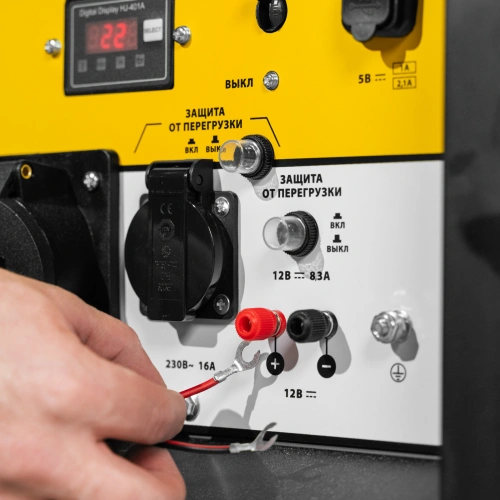 Генератор дизельный DES-55, 5,5 кВт, 230 В, 11 л, ручной стартер Denzel по ценам производителя в Краснодаре с доставкой по всей России