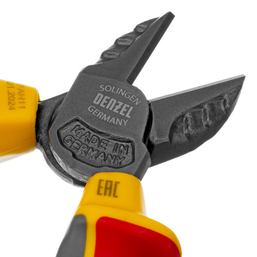 Бокорезы, диэлектрические рукоятки, до 1000 В, трехкомпонентные рукоятки, 180 мм Denzel по ценам производителя в Краснодаре с доставкой по всей России