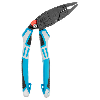 Плоскогубцы комбинированные с изогнутой головой, трехкомпонентные рукоятки, 200 мм Gross по ценам производителя в Краснодаре с доставкой по всей России