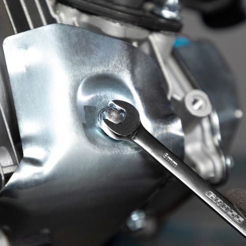 Набор ключей комбинированных с трещоткой, 8-19 мм, 7 шт, CrV Gross по ценам производителя в Краснодаре с доставкой по всей России