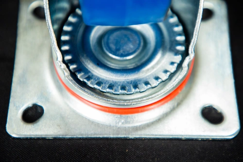 Колесо поворотное резина SRCLb 63 160 мм с тормозом (F) по ценам производителя в Краснодаре с доставкой по всей России