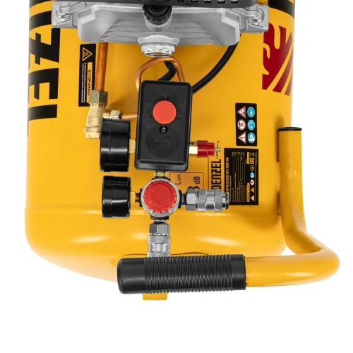 Компрессор воздушный, прямой привод DC1500/50, 1.5 кВт, 50 литров, 220 л/мин Denzel по ценам производителя в Краснодаре с доставкой по всей России