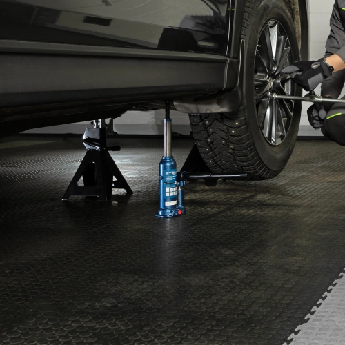 Домкрат гидравлический бутылочный, 2 т, h подъема 178-338 мм, в пластиковом кейсе Stels по ценам производителя в Краснодаре с доставкой по всей России