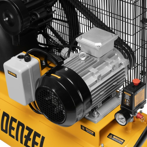 Компрессор воздушный рем. привод BCV 4000-T/100, 4,0 кВт, 100 литров, 690 л/мин Denzel по ценам производителя в Краснодаре с доставкой по всей России