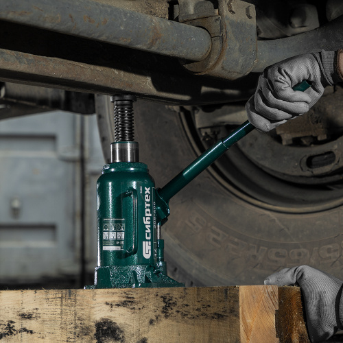 Домкрат гидравлический бутылочный, 16 т, 205-400 мм Сибртех по ценам производителя в Краснодаре с доставкой по всей России