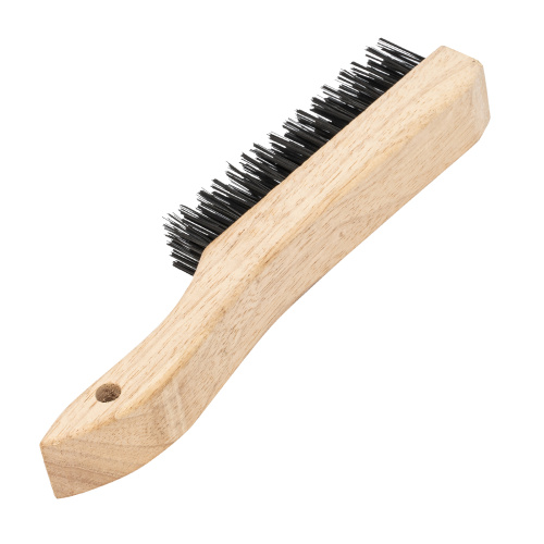 Щетка зачистная пятирядная, закаленная прямая проволока с деревянной ручкой Сибртех по ценам производителя в Краснодаре с доставкой по всей России