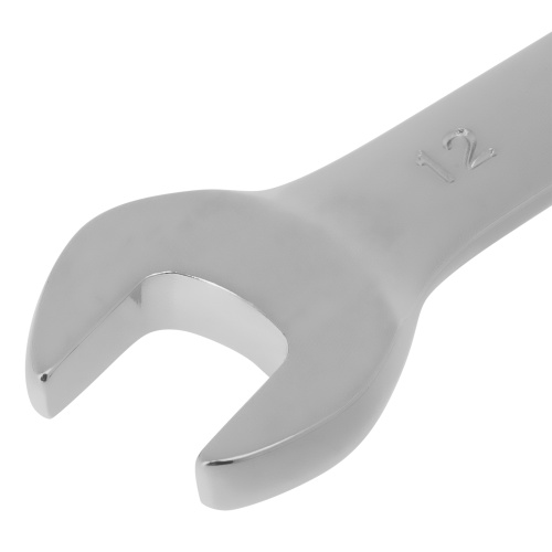 Ключ комбинированный трещоточный, 12 мм, CrV, шарнирный, зеркальный хром Matrix Professional по ценам производителя в Краснодаре с доставкой по всей России