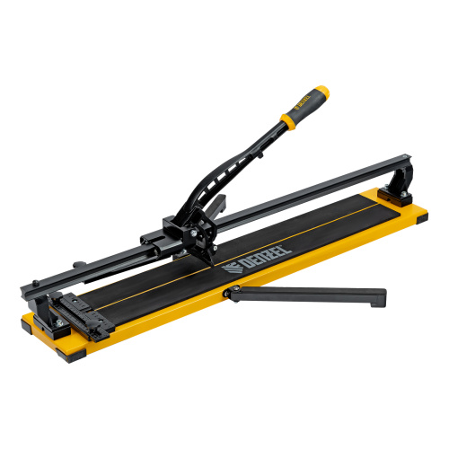 Плиткорез рельсовый 800х16мм, каретка на подш., стальная станина, усил. рукоятка-пенал Denzel по ценам производителя в Краснодаре с доставкой по всей России