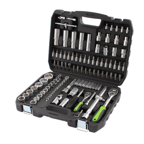 Набор инструмента, 1/2", 1/4", пластиковый кейс, 108 предметов Сибртех по ценам производителя в Краснодаре с доставкой по всей России