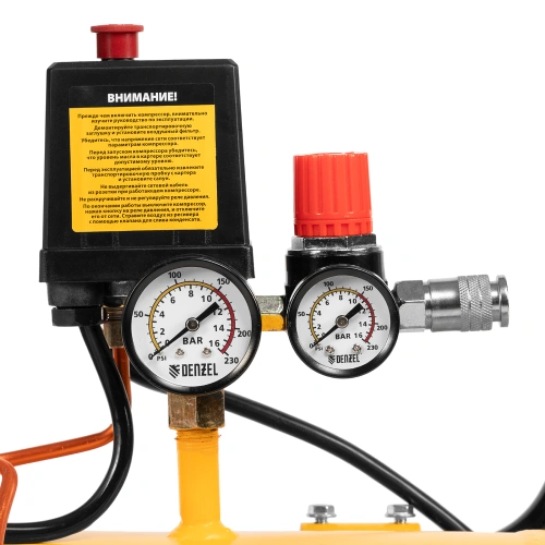 Компрессор воздушный DKV2200/100, Х-PRO 2.2 кВт, 400 л/мин, 100л Denzel по ценам производителя в Краснодаре с доставкой по всей России