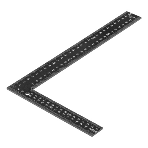 Угольник, 200 х 300 мм, алюминиевый, лазерная гравировка Denzel по ценам производителя в Краснодаре с доставкой по всей России