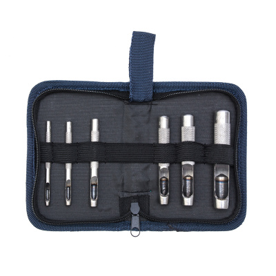 Набор пробойников для кожи 2 3 4 5 6 8 9 10 13 мм, 9 шт, чехол Сибртех по ценам производителя в Краснодаре с доставкой по всей России