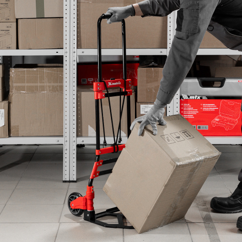 Тележка хозяйственная, складная, 2 колесная, грузоподъемность 80 кг Matrix по ценам производителя в Краснодаре с доставкой по всей России