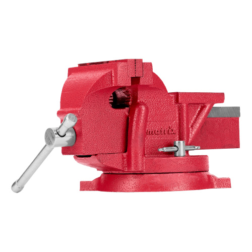 Тиски слесарные, 100 мм, поворотные, с наковальней Matrix по ценам производителя в Краснодаре с доставкой по всей России