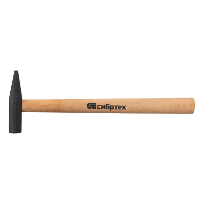 Молоток слесарный 200 г, квадратный боек, деревянная рукоятка Сибртех по ценам производителя в Краснодаре с доставкой по всей России