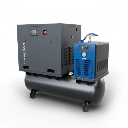 Винтовой компрессор с осушителем CrossAir CA5.5-8RA-500DRY (IP54) по ценам производителя в Краснодаре с доставкой по всей России