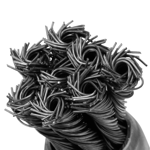 Щетка для дрели, 25 мм, "чашка" со шпилькой, крученая металлическая проволока Matrix по ценам производителя в Краснодаре с доставкой по всей России