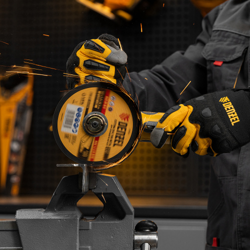 Пневматическая углошлифовальная машина AG125, 11000 об/мин, 125 мм, 186 л/мин Denzel по ценам производителя в Краснодаре с доставкой по всей России