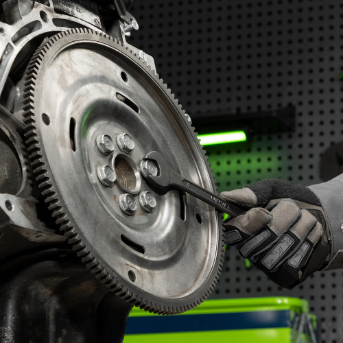 Набор ключей комбинированных, 6 - 22 мм, 12 шт., CrV, фосфатированные Сибртех по ценам производителя в Краснодаре с доставкой по всей России