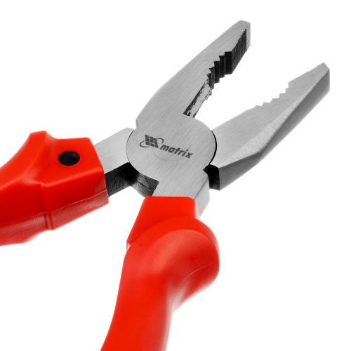 Плоскогубцы комбинированные Standard, 180 мм, шлифованные, пластмассовые рукоятки Matrix по ценам производителя в Краснодаре с доставкой по всей России