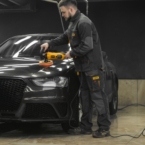 Машина полировальная CP-180, 1400 Вт, 180 мм, 0-3000 об/мин Denzel по ценам производителя в Краснодаре с доставкой по всей России