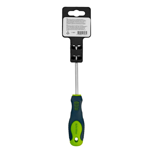 Отвертка, SL5 х 100 мм, CrV, двухкомпонентная рукоятка Сибртех по ценам производителя в Краснодаре с доставкой по всей России