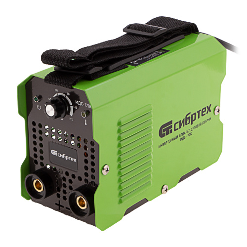 Инверторный аппарат дуговой сварки ИДС-170K, 170 А, ПВ 80%, диаметр электрода 1,6-3,2 мм Сибртех по ценам производителя в Краснодаре с доставкой по всей России