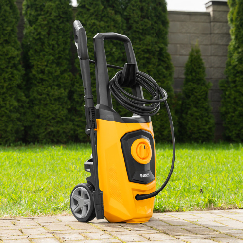 Моечная машина высокого давления R-170D, 2000 Вт, 170 бар, 360 л/ч, с барабаном Denzel по ценам производителя в Краснодаре с доставкой по всей России