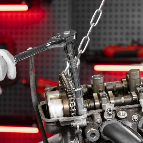 Набор торцевых головок, 1/2", головки 10 - 24 мм, с трещот. ключом, 12 предметов Matrix по ценам производителя в Краснодаре с доставкой по всей России