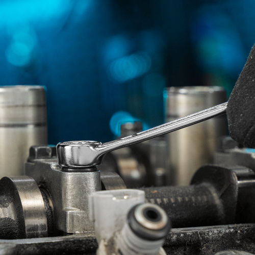 Набор ключей комбинированных 8-19 мм, 8 шт, CrV, холодный штамп Gross по ценам производителя в Краснодаре с доставкой по всей России