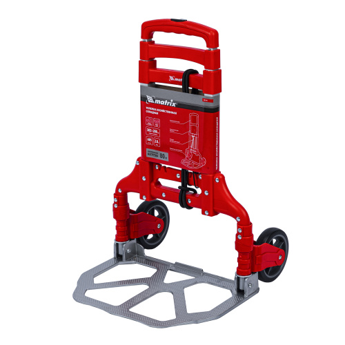 Тележка хозяйственная, складная, 2 колесная, грузоподъемность 70 кг Matrix по ценам производителя в Краснодаре с доставкой по всей России
