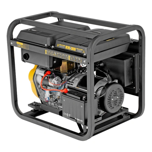 Генератор дизельный DES-55E, 5,5 кВт, 230 В, 11 л, электростартер Denzel по ценам производителя в Краснодаре с доставкой по всей России