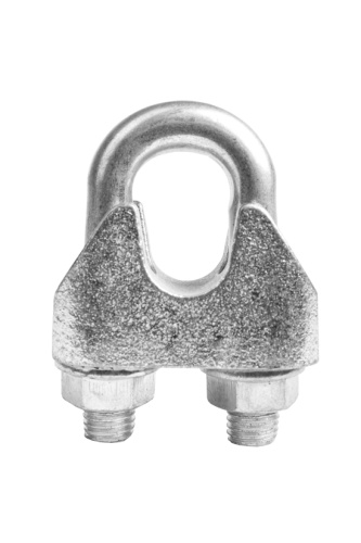 Зажим канатный TOR ф=22 мм DIN 741 (Q) по ценам производителя в Краснодаре с доставкой по всей России